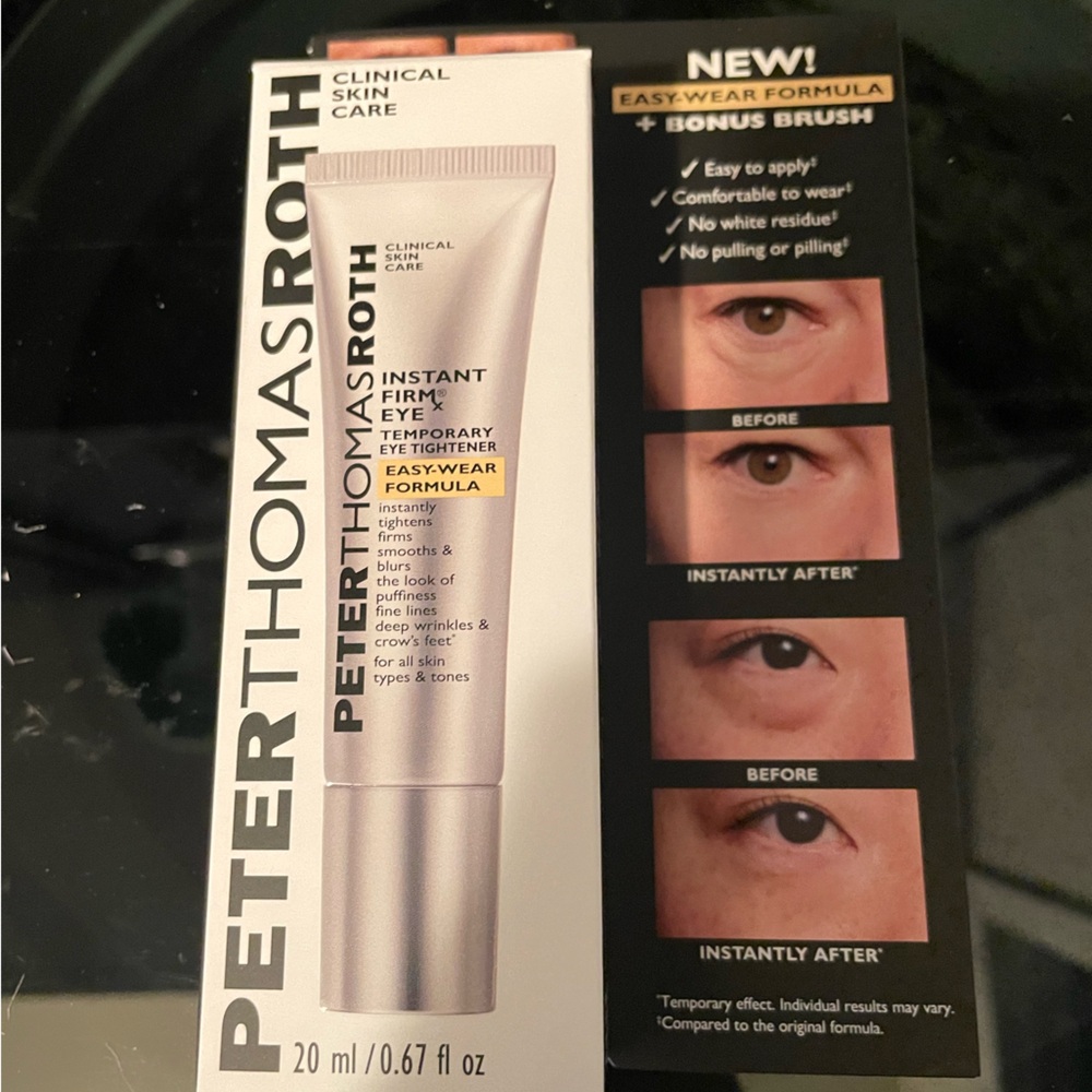 Peter Thomas Roth Instant Eye Tightener and Brush BRAND NEW